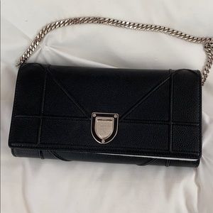 Authentic Dior Chain Wallet Diorama Cannage